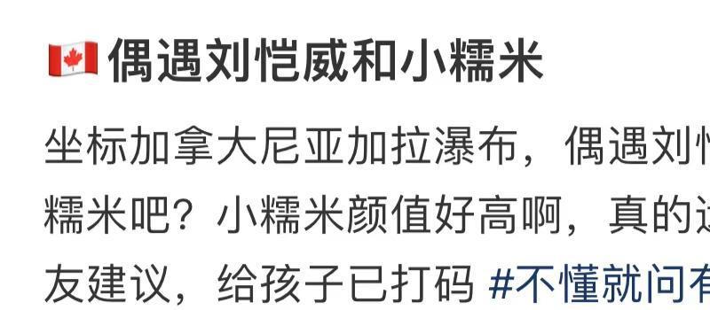 刘恺威携女儿游加拿大！9岁小糯米惊艳似杨幂，穿百元鞋长腿吸睛(图1)